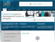 Tablet Screenshot of jadh.ma